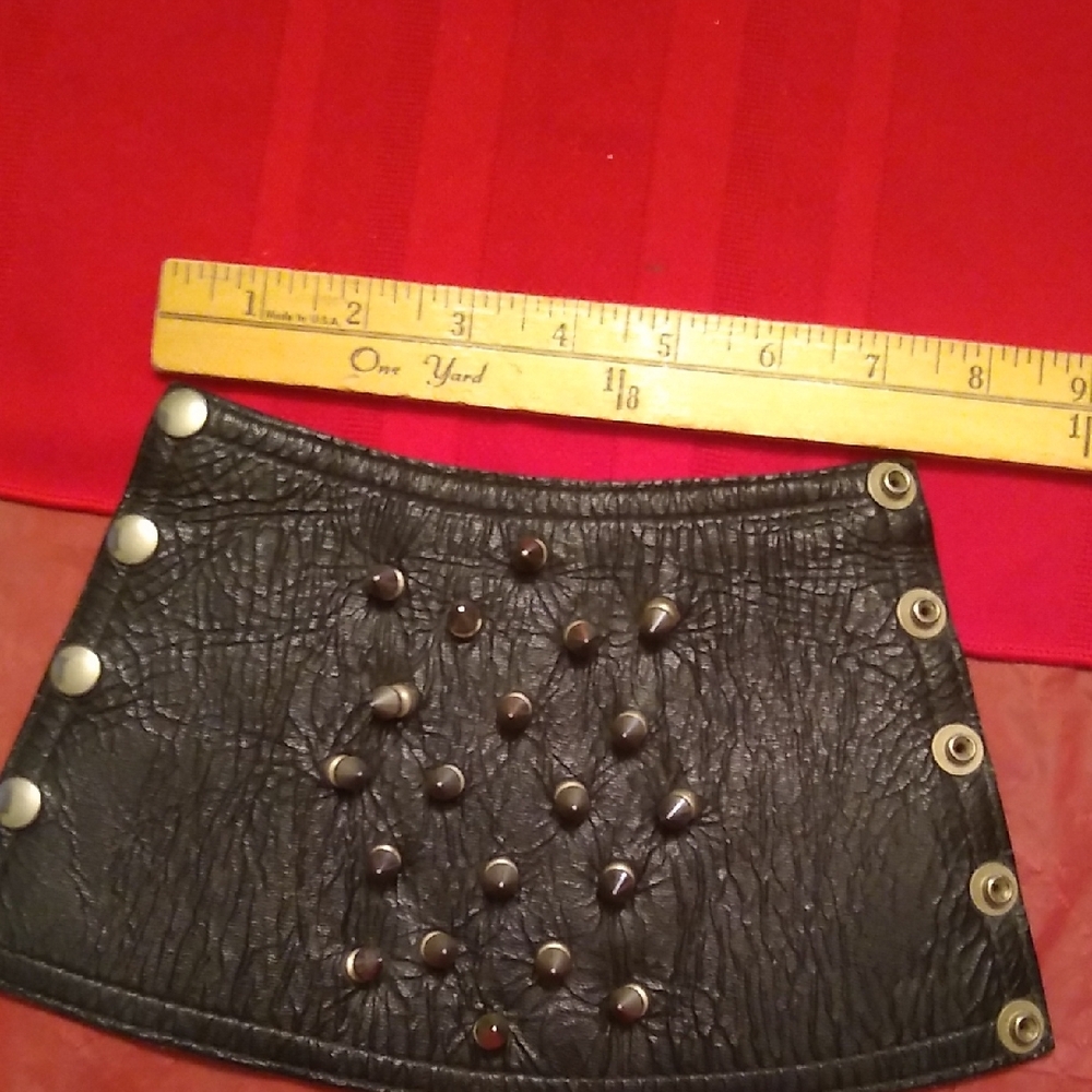PR. Warrior Studded Leather Cuffs, #37 - Picture 6 of 13